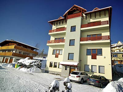 Villa Krejza v zime