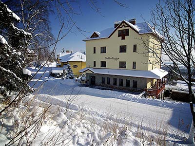 Villa Krejza in winter