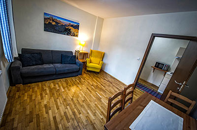 Dvojposteľový apartmán